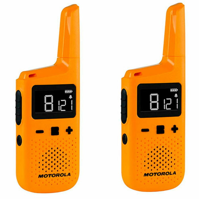 Motorola Talkabout T72 Pack de 2 Amarillo con Alcance de 8 km Motorola Talkabout T72 Pack de 2 Amarillo con Alcance de 8 km