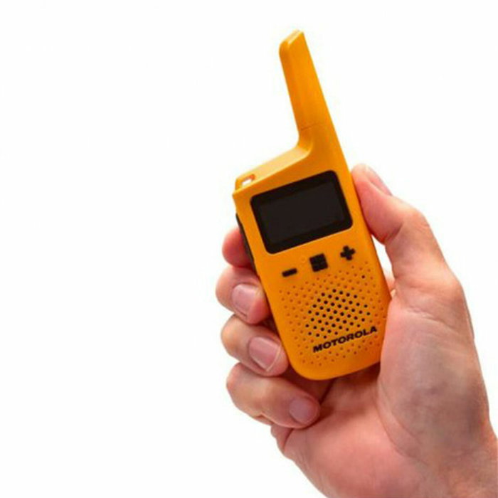 Motorola Talkabout T72 Pack de 2 Amarillo con Alcance de 8 km Motorola Talkabout T72 Pack de 2 Amarillo con Alcance de 8 km