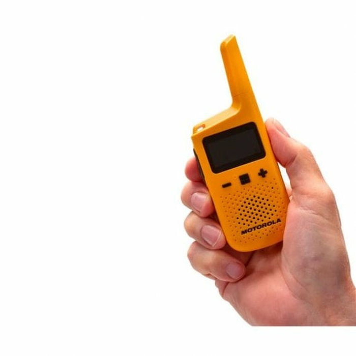 Motorola Talkabout T72 Pack de 2 Amarillo con Alcance de 8 km Motorola Talkabout T72 Pack de 2 Amarillo con Alcance de 8 km