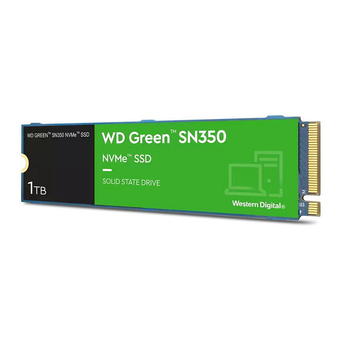 Western Digital Green WDS100T3G0C SSD 1 TB M.2 NVMe PCIe Western Digital Green WDS100T3G0C SSD 1 TB M.2 NVMe PCIe
