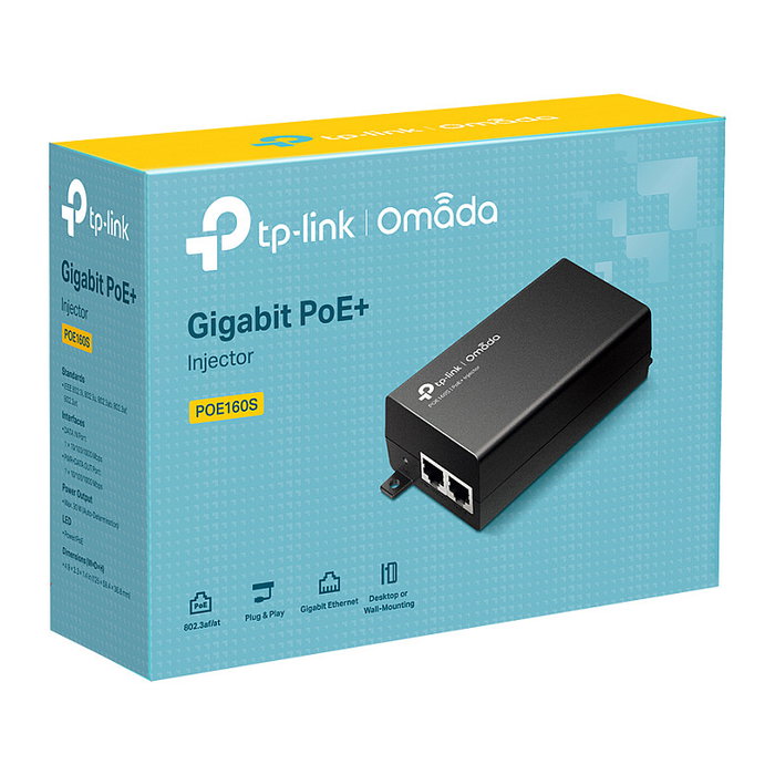 TP-Link TL-POE160S Inyector de PoE+ Gigabit Ethernet