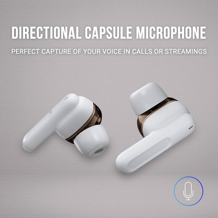 Mars Gaming MHIBW Auriculares Bluetooth Blancos