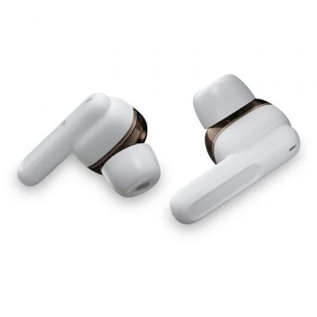 Mars Gaming Auriculares Bluetooth MHIBW con Estuche de Carga, Bluetooth 5.1, Autonomía 4h, Blancos, Sonido Espacial Dual Driver, Resistencia IPX4