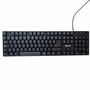Teclado iggual CK-FRAMELESS-105T Negro