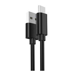 Ewent Cable USB 2.0 Tipo C a USB A, Macho a Macho, 1.8m, para Transferencia de Datos y Carga Rápida (hasta 480 Mbps, Power Delivery 15W/3A)