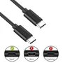 Ewent EC1036 Cable USB Tipo C a USB Tipo C 2.0 para Carga y Datos, Negro, 1.8 Metros, Compatible con Power Delivery hasta 60W (480 Mbps)