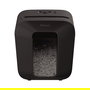 Fellowes Powershred LX25 - Trituradora de papel, Corte Partículas 4x37mm P-4, 6 hojas, 11.5 L, Negro, para A4, grapas y clips