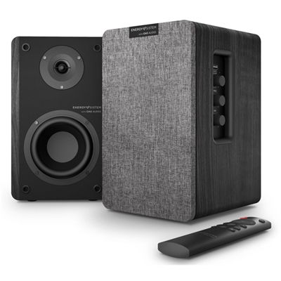 Energy Sistem Altavoces Studio Monitor 4, Hi-Fi 2.0 Activos de Estantería, Bluetooth 5.0, HDMI ARC, Óptica TOSLINK, 50W, Negro - Para PC, TV, Cine y Música Energy Sistem Altavoces Studio Monitor 4, Hi-Fi 2.0 Activos de Estantería, Bluetooth 5.0, HDMI ARC, Óptica TOSLINK, 50W, Negro - Para PC, TV, Cine y Música