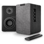 Energy Sistem Altavoces Studio Monitor 4, Hi-Fi 2.0 Activos de Estantería, Bluetooth 5.0, HDMI ARC, Óptica TOSLINK, 50W, Negro - Para PC, TV, Cine y Música
