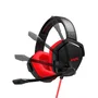 Energy Sistem Auriculares Gaming Diadema Alámbrico USB ESG 4 Virtual 7.1 Surround Black/Red, Boom Mic, Compatible con PC Windows, PS4/PS5, Nintendo Switch