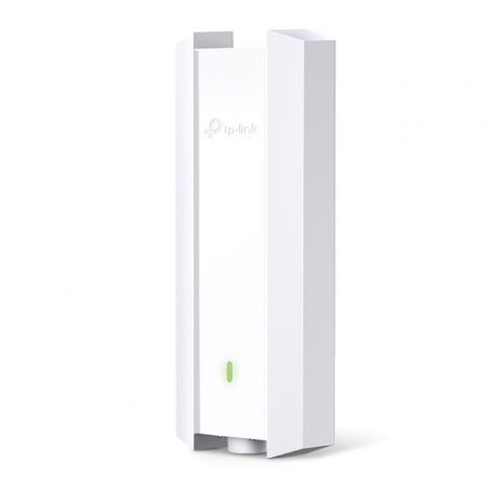 TP-Link EAP610-OUTDOOR Punto de Acceso Inalámbrico Exterior WiFi 6 AX1800, 1800Mbps, Doble Banda 2.4GHz/5GHz, PoE, IP67, Mesh Omada, Compatible con Gestión en la Nube