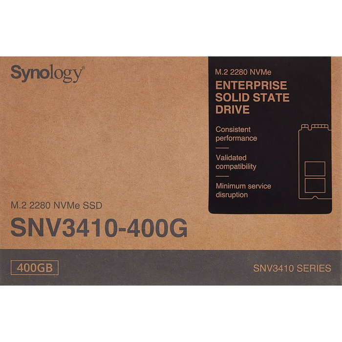 Synology SNV3410 SSD 400GB M.2 2280 NVMe PCIe Gen3