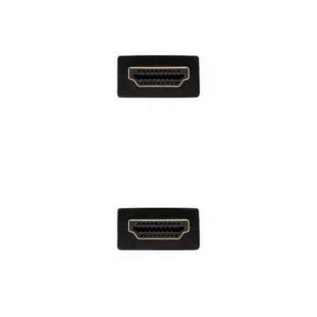 Nano Cable 10.15.1701 Cable HDMI Macho - HDMI Macho 1.4 Negro 1.5m