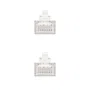 Nanocable 10.20.0401-L150 Cable de red Ethernet RJ45 Cat6 U/UTP 1.5 metros AWG24 100% cobre, blindaje UTP, color Gris, certificaciones RoHS