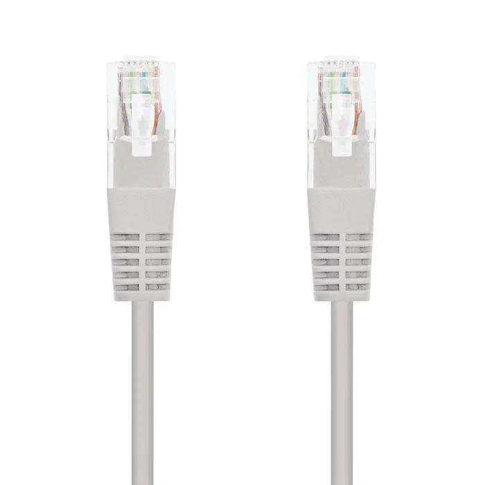 Nanocable 10.20.0401-L150 Cable de red Ethernet RJ45 Cat6 U/UTP 1.5 metros AWG24 100% cobre, blindaje UTP, color Gris, certificaciones RoHS