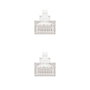 Nanocable Cable de red Cat6 UTP AWG24 1,5m Gris