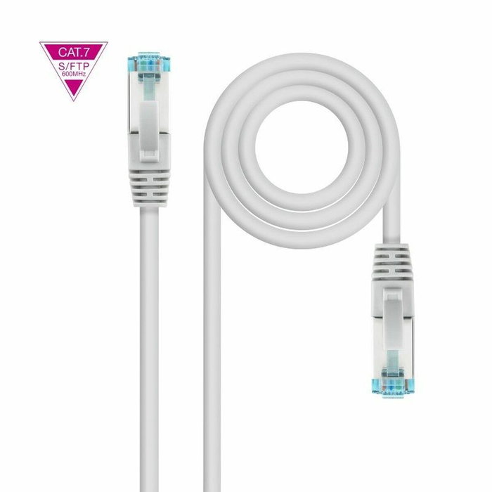 Nanocable Cable de Red Cat.7 SFTP AWG26, 3m, Gris Nanocable Cable de Red Cat.7 SFTP AWG26, 3m, Gris