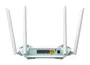D-Link R15 Eagle Pro AI Router Inalámbrico WiFi 6 AX1500 (1500 Mbps) Doble Banda 2.4GHz/5GHz, 4 Antenas Externas, 3 Puertos Gigabit Ethernet, MU-MIMO, Color Blanco