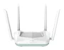 D-Link R15 Eagle Pro AI Router Inalámbrico WiFi 6 AX1500 (1500 Mbps) Doble Banda 2.4GHz/5GHz, 4 Antenas Externas, 3 Puertos Gigabit Ethernet, MU-MIMO, Color Blanco