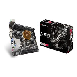 BIOSTAR Placa Base Mini ITX A68N-2100K AMD E1-6010 Dual-Core, HD 8210, DDR3/DDR3L 16 GB, 2x SATA III, 2x USB 3.2 Gen 1, HDMI, VGA, LAN Gigabit, Audio 7.1, Win 10/8.1/7