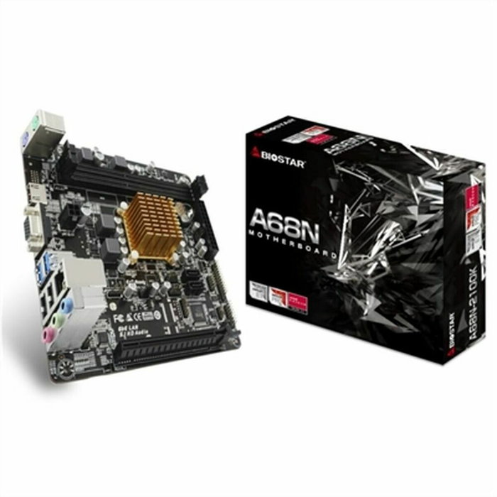 BIOSTAR A68N-2100K Mini ITX con AMD E1-6010