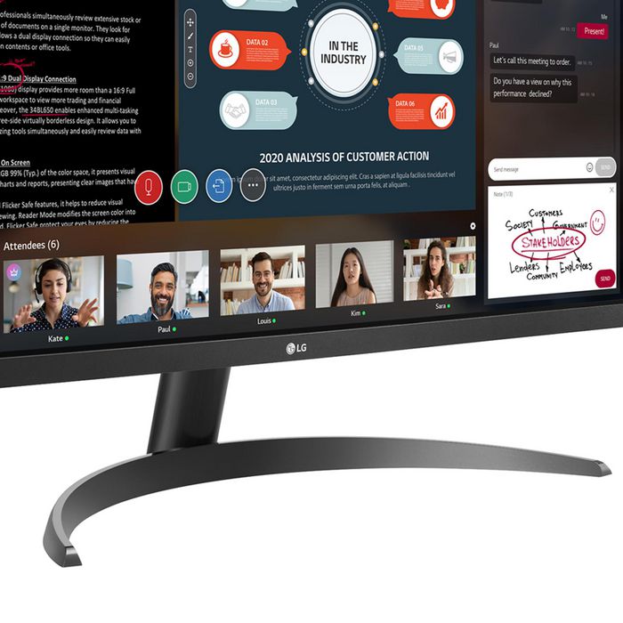 LG 29WP500-B Monitor UltraWide de 29 pulgadas IPS 2560x1080 Negro LG 29WP500-B Monitor UltraWide de 29 pulgadas IPS 2560x1080 Negro