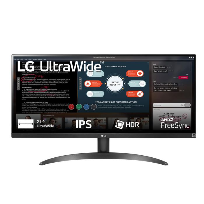 LG 29WP500-B Monitor UltraWide de 29 pulgadas IPS 2560x1080 Negro LG 29WP500-B Monitor UltraWide de 29 pulgadas IPS 2560x1080 Negro
