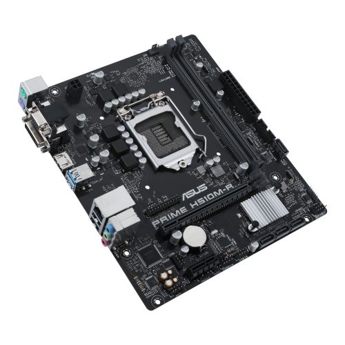 ASUS PRIME H510M-R-SI Placa Base mATX Intel LGA 1200 H510 2DDR4 64GB VGA DVI HDMI GBLAN SATA3 USB3.2