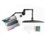 TOOQ Soporte de Mesa DB1200TN-B para Pantalla 13-32 Pulgadas y Portátil Negro