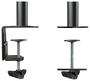 TOOQ Soporte de Mesa DB1200TN-B para Pantalla 13-32 Pulgadas y Portátil Negro