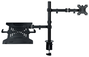 TOOQ Soporte de Mesa DB1200TN-B para Pantalla 13-32 Pulgadas y Portátil Negro