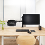 TOOQ Soporte de Mesa para Monitor 13-32'' y Portátil DB1200TN-B