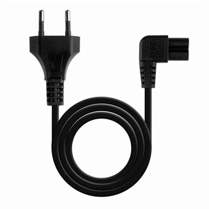 Nanocable Cable de Alimentación Acodado CEE7/16/M-C7/H Negro 3 m Nanocable Cable de Alimentación Acodado CEE7/16/M-C7/H Negro 3 m