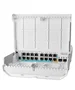 Mikrotik CRS318-1Fi-15Fr-2S+OUT netPower 15FR - Switch Fast Ethernet 16x RJ45 100Mb/s, 2x SFP, PoE, Color Blanco