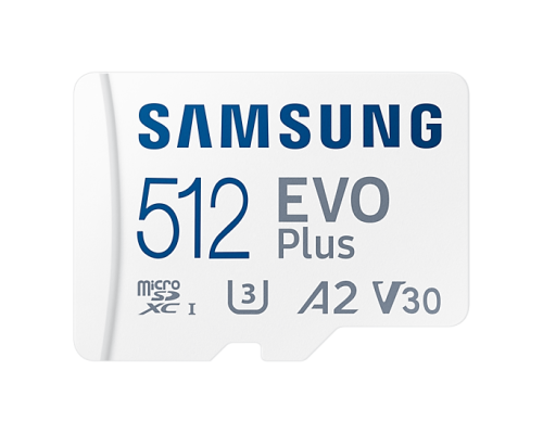 Samsung EVO Plus MB-MC512KA/EU 512GB microSDXC Samsung EVO Plus MB-MC512KA/EU 512GB microSDXC