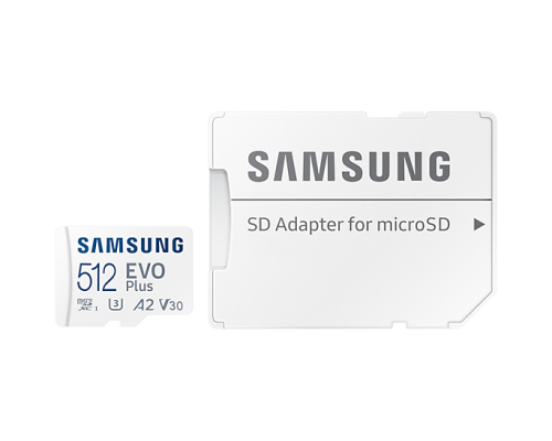 Samsung EVO Plus MB-MC512KA/EU 512GB microSDXC Samsung EVO Plus MB-MC512KA/EU 512GB microSDXC