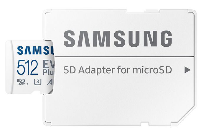 Samsung EVO Plus MB-MC512KA/EU 512GB microSDXC Samsung EVO Plus MB-MC512KA/EU 512GB microSDXC