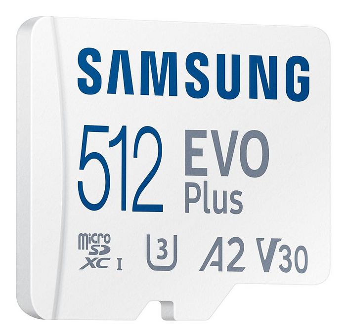 Samsung EVO Plus MB-MC512KA/EU 512GB microSDXC Samsung EVO Plus MB-MC512KA/EU 512GB microSDXC