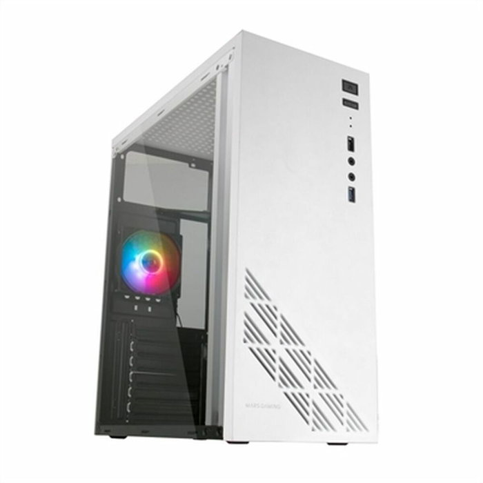 Mars Gaming MC100W Semitorre Gaming Blanca Mars Gaming MC100W Semitorre Gaming Blanca