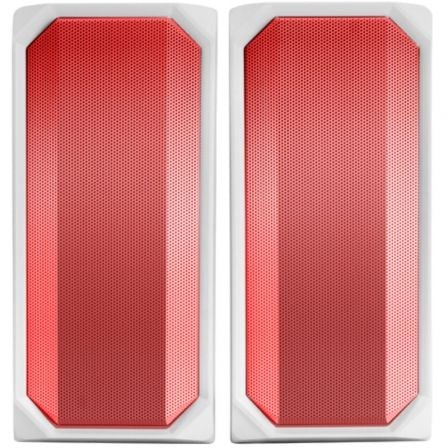 Mars Gaming MSRGBW Altavoces Bluetooth 2.0 15W, Color Blanco