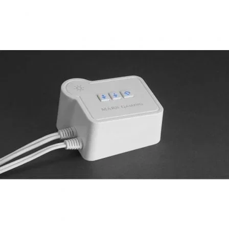 Mars Gaming MSRGBW Altavoces Bluetooth 2.0 15W, Color Blanco
