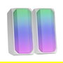 Mars Gaming MSRGBW Altavoces Bluetooth 2.0 15W, Color Blanco