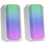 Mars Gaming MSRGBW Altavoces Bluetooth 2.0 15W, Color Blanco