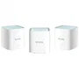 D-Link EAGLE PRO AI M15-3 Sistema WiFi Mesh AX1500, Wi-Fi 6, 1500 Mbps, Pack de 3 Nodos, Cobertura Hasta 500 m², Dual Band, IA, Compatible con Alexa/Google Assistant