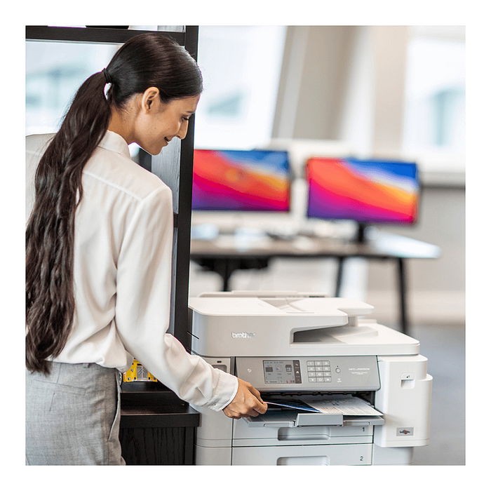 Brother MFC-J5955DW Impresora Multifunción 4 en 1 A3 WiFi Duplex ADF Color Blanco