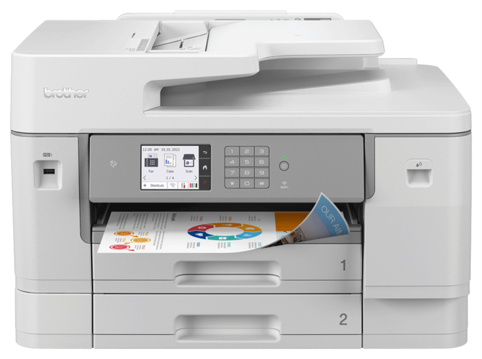 Brother MFC-J6955DW Equipo Multifunción Inkjet Impresión A3, Dúplex Automático, Red Cableada, Wifi y NFC Brother MFC-J6955DW Equipo Multifunción Inkjet Impresión A3, Dúplex Automático, Red Cableada, Wifi y NFC