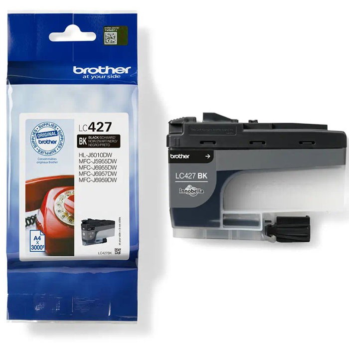 Brother Cartucho de Tinta Negro LC427BK