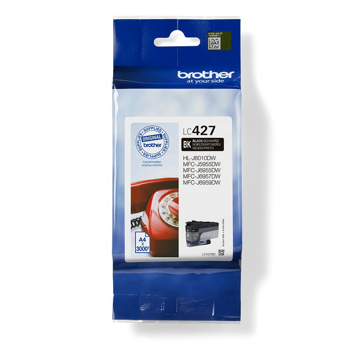 Brother Cartucho de Tinta Negro LC427BK