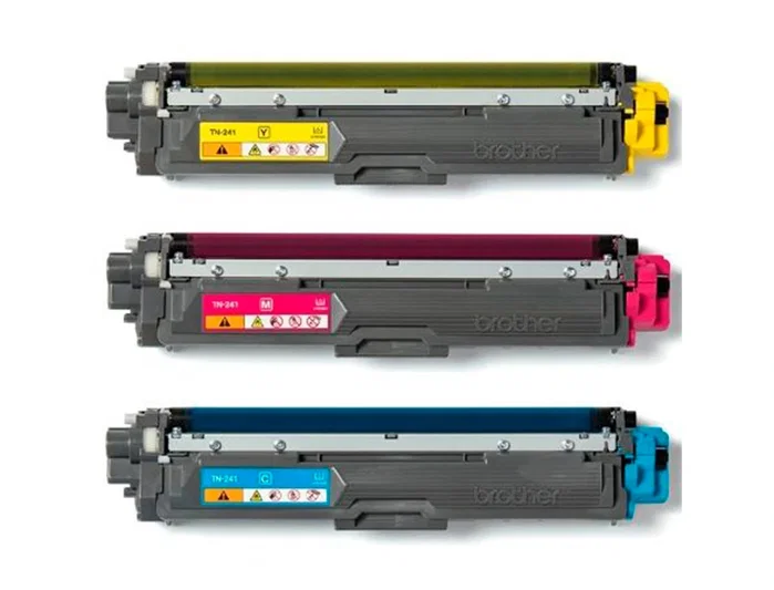 Brother TN241CMY Multipack de Tóner Cian, Magenta y Amarillo