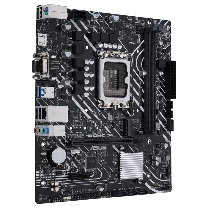 Asus Prime H610M-D D4 Micro ATX DDR4 LGA 1700